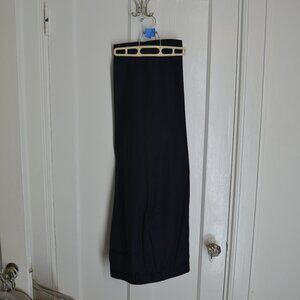 Paul Fredrick Men's Wool Slacks - Black, size 48